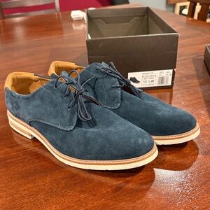 Florsheim Highland Oxfords - Navy Suede